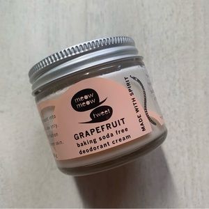 NIB Meow Meow Tweet Deodorant Cream - Grapefruit